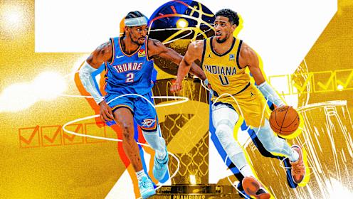Shai Gilgeous-Alexander and Tyrese Haliburton goes head to head in the NBA Finals Series in 2025